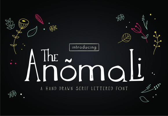 The Anomali Font