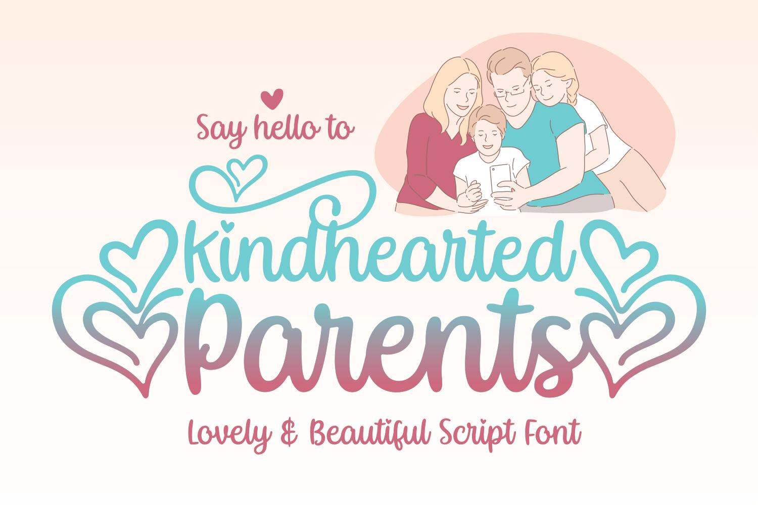 Kindhearted Parents Font