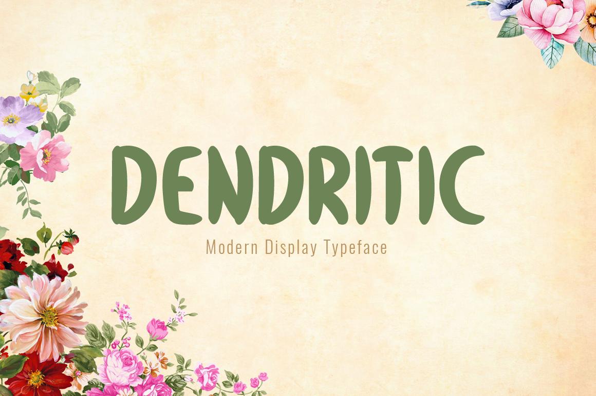 Dendritic Font