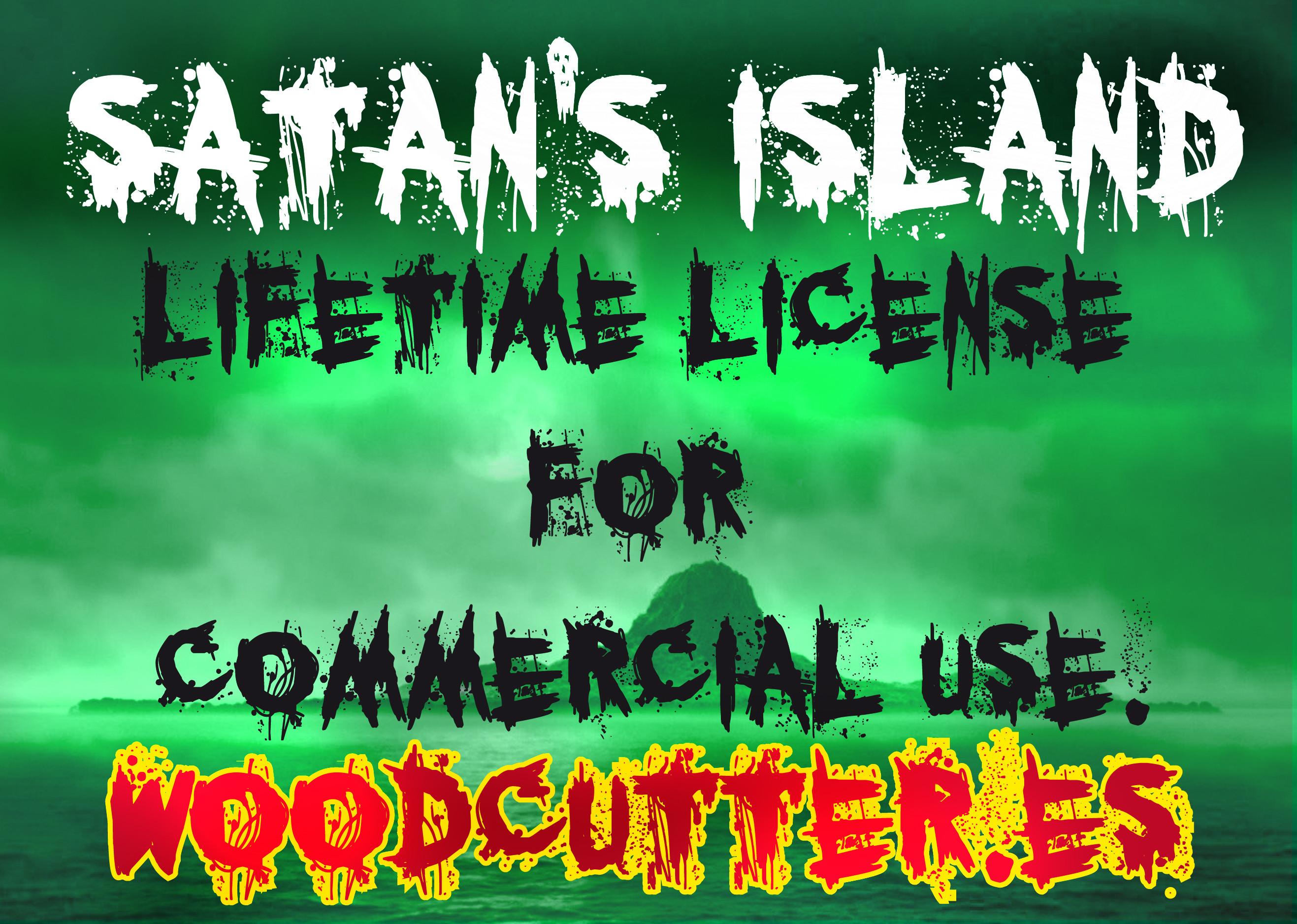 Satan´s Island Font