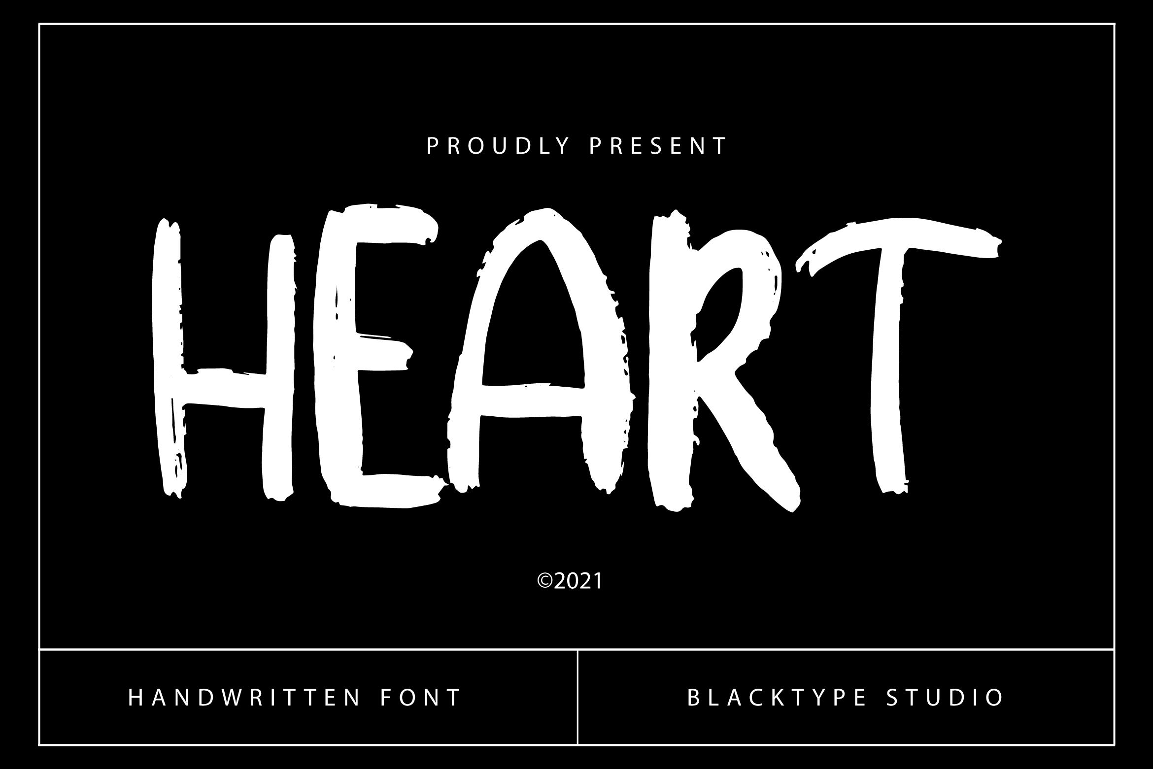 Heart Font