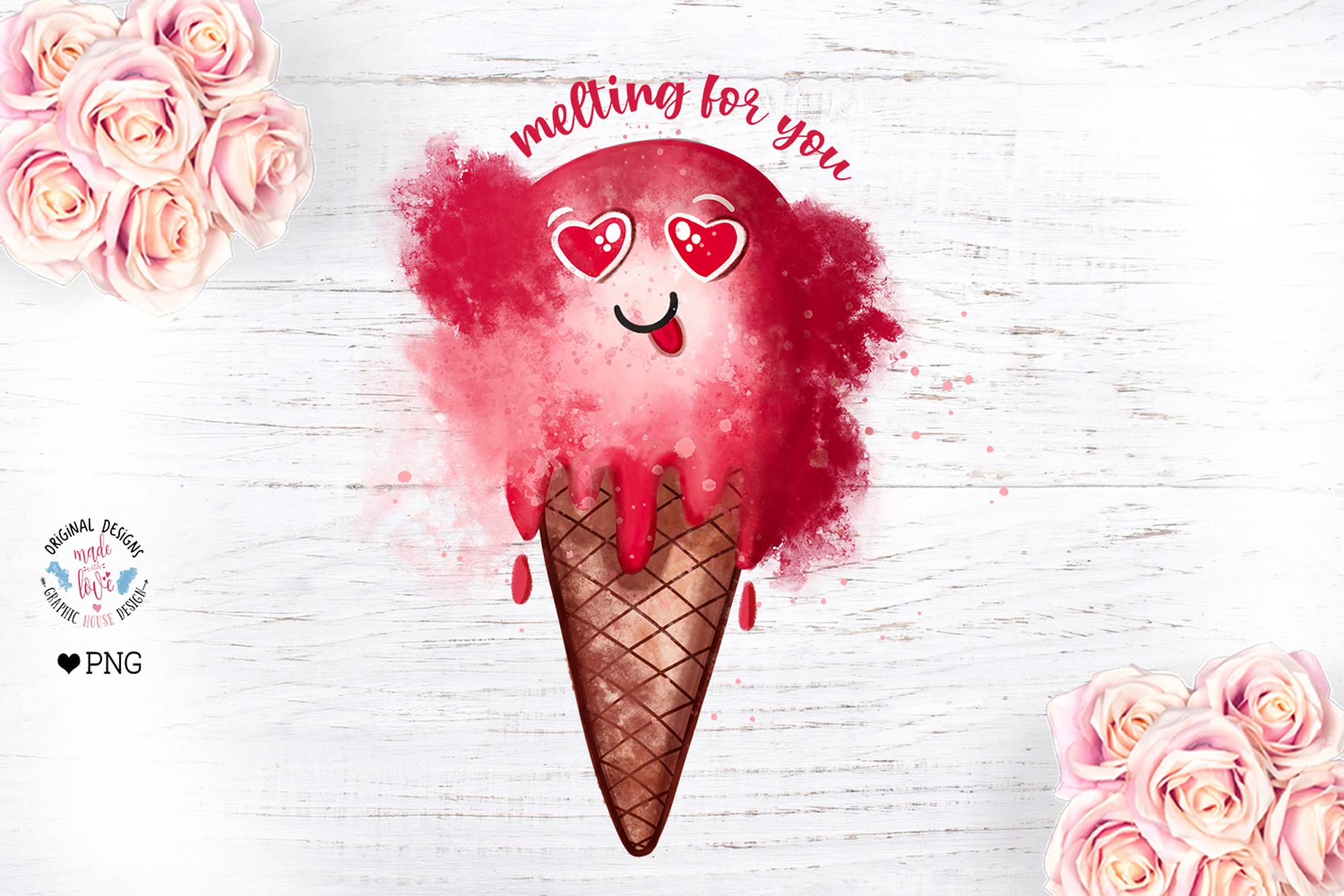 Melting - Cute Ice Cream Sublimation