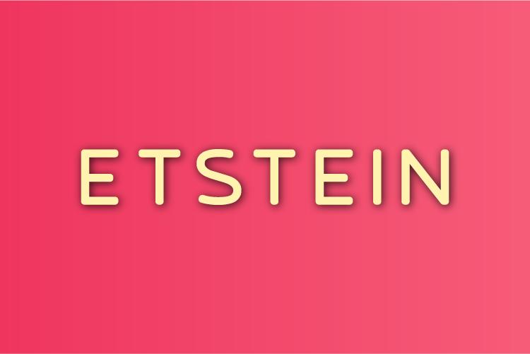 Etstein Font