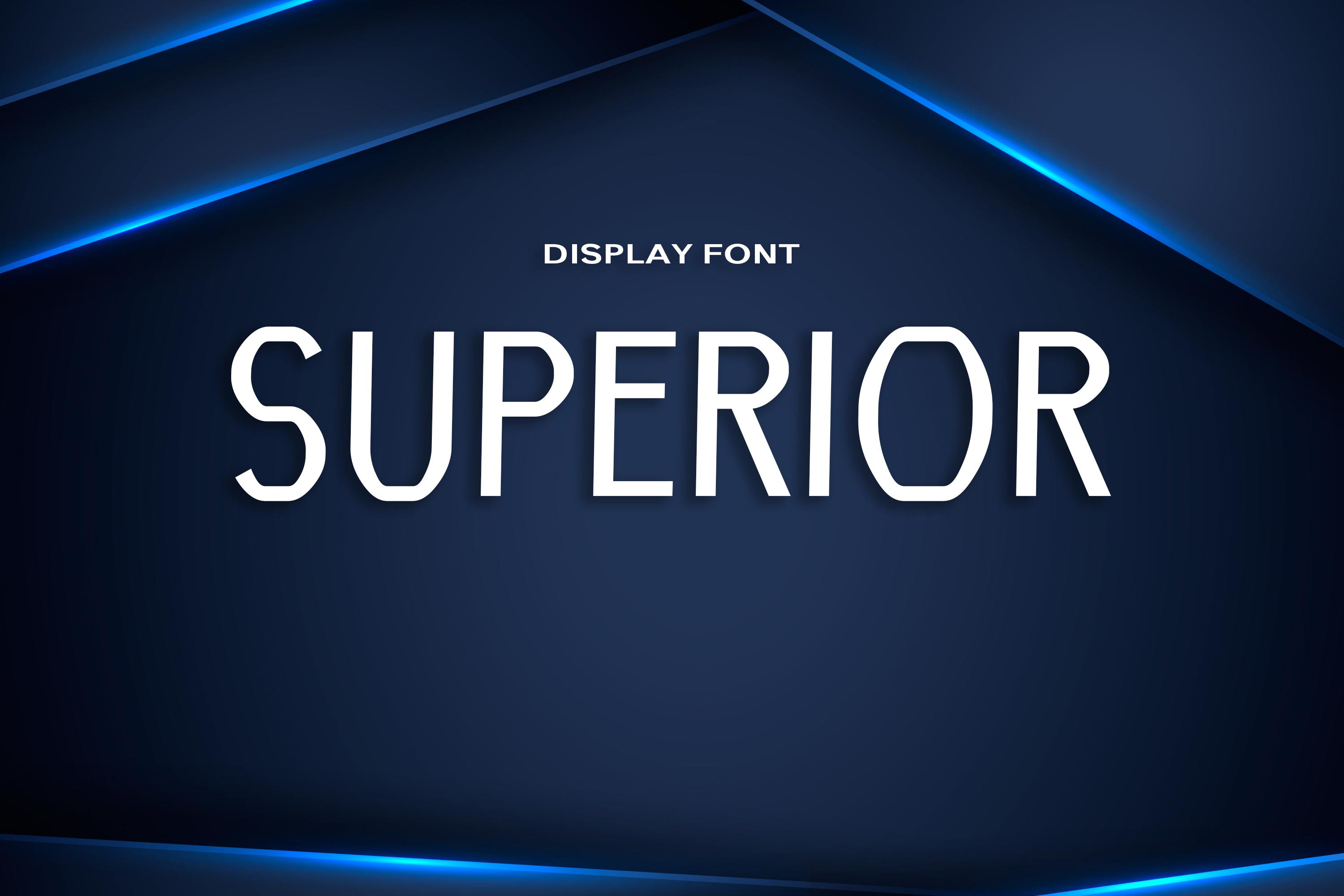 Superior Font