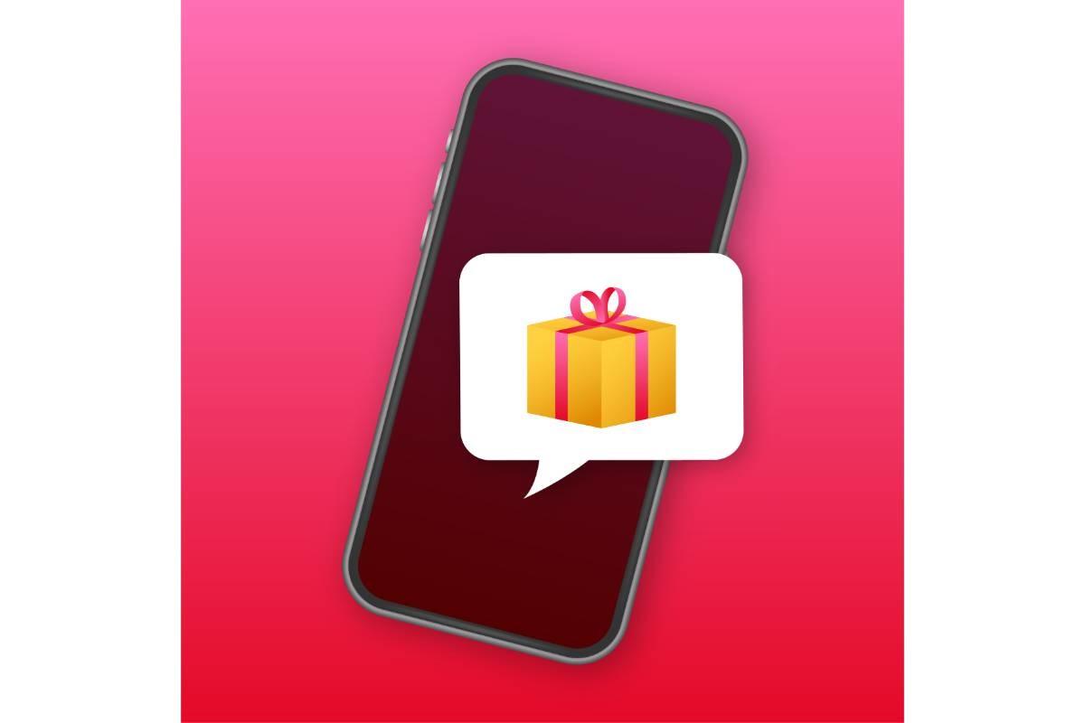 Enter to Win Prizes. Open Red Gift Box