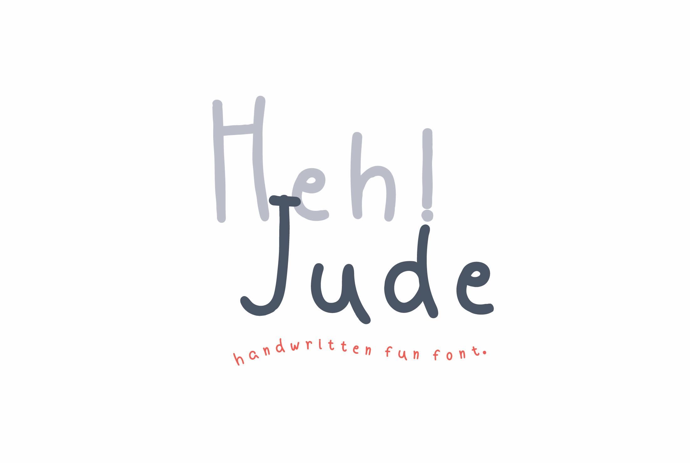 Heh Jude Font