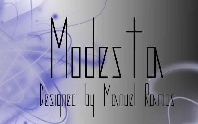 Modesta Font