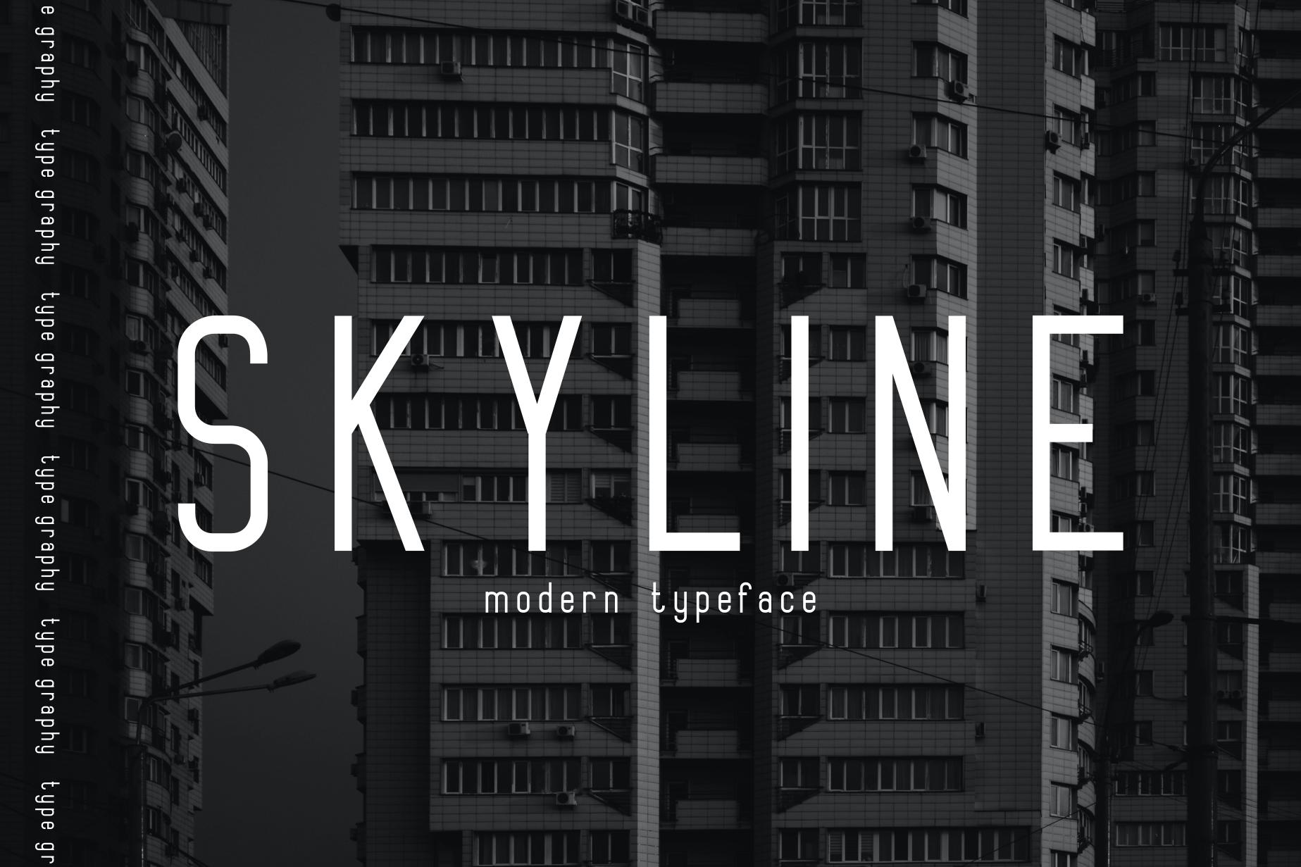 Skyline Font
