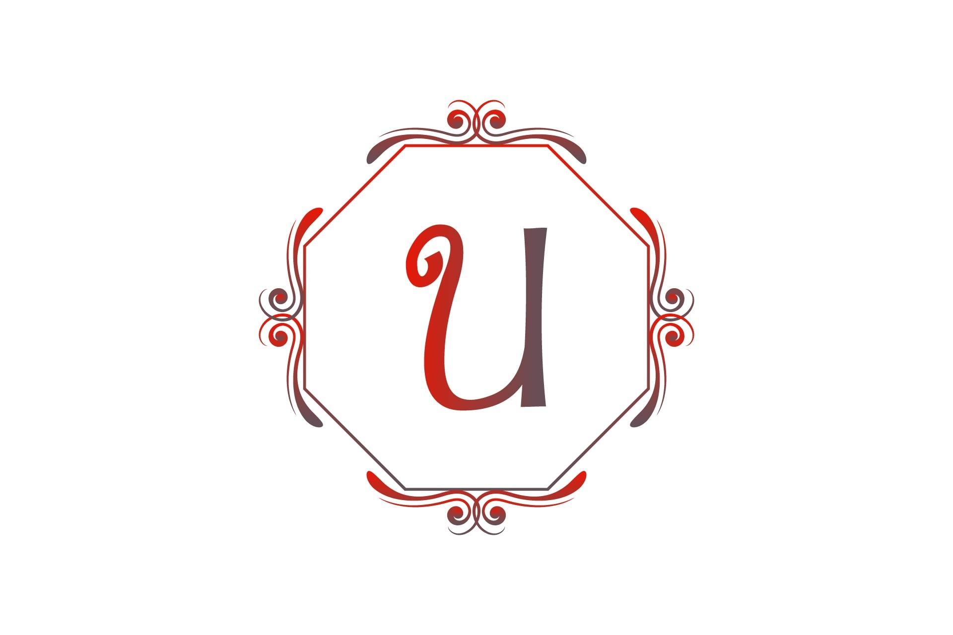 Monogram Antique Letter