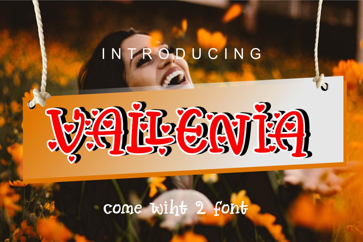 Vallenia Love Font