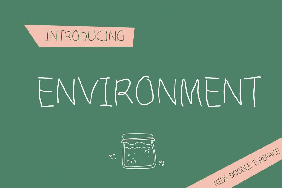 Environment Font