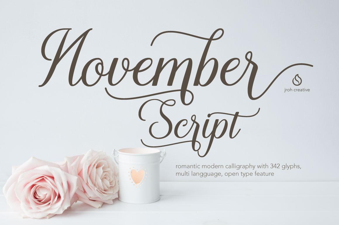 November Font