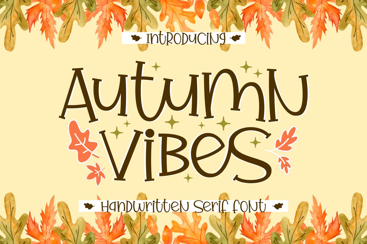 Autumn Vibes Font
