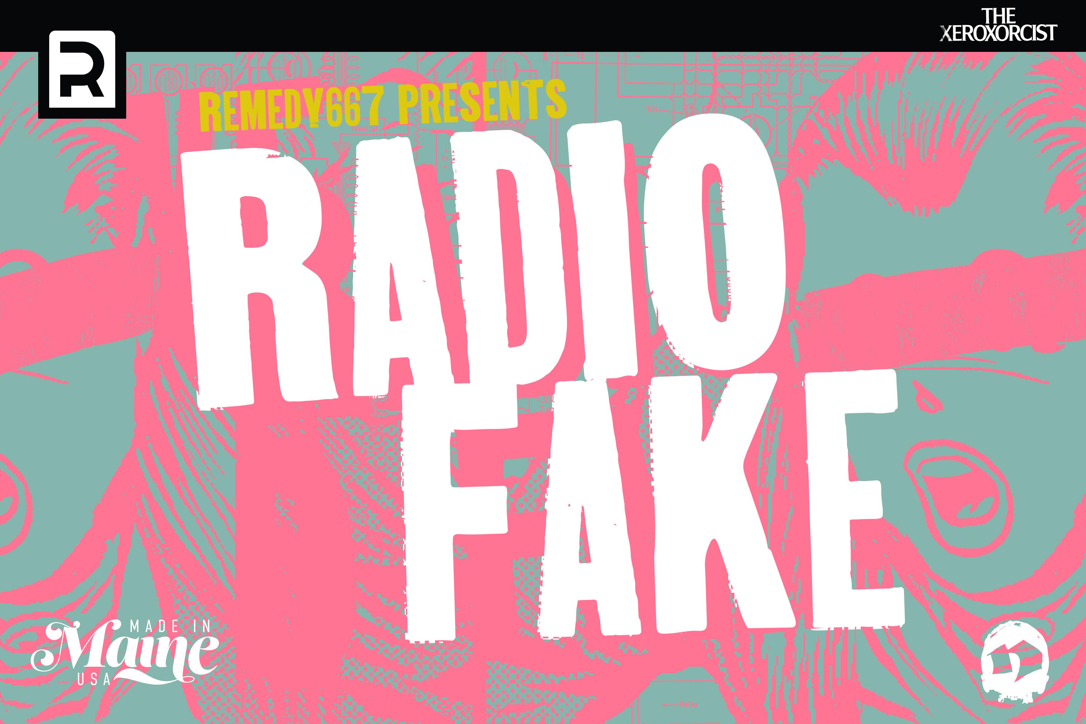 Radio Fake Font