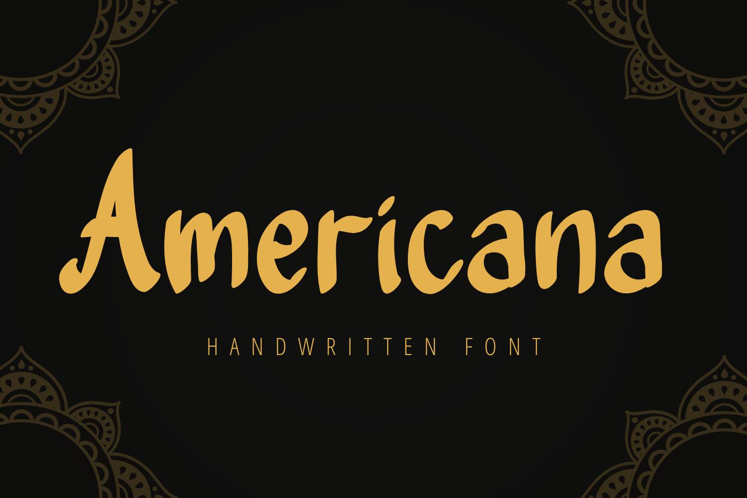 Americana Font