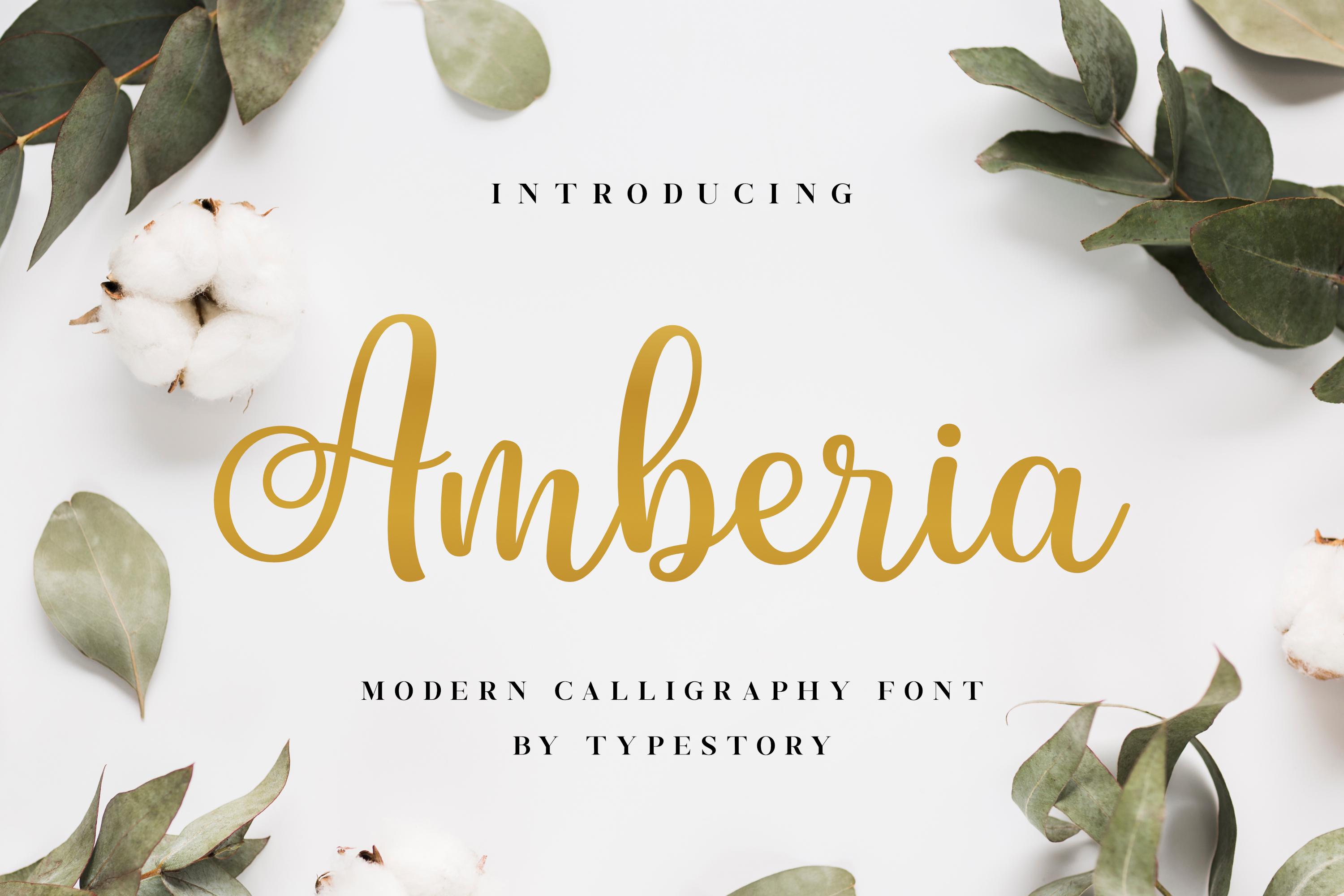 Amberia Font