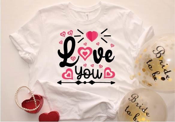 Love You Svg