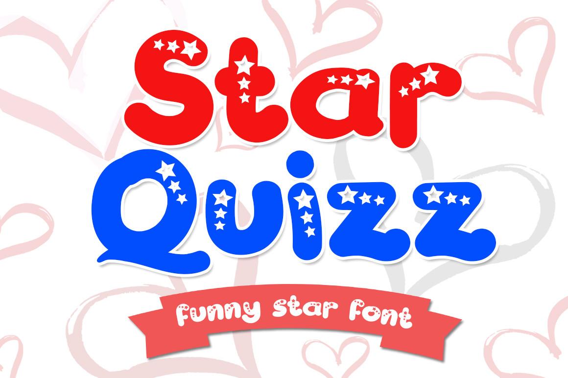 Star Quizz Font