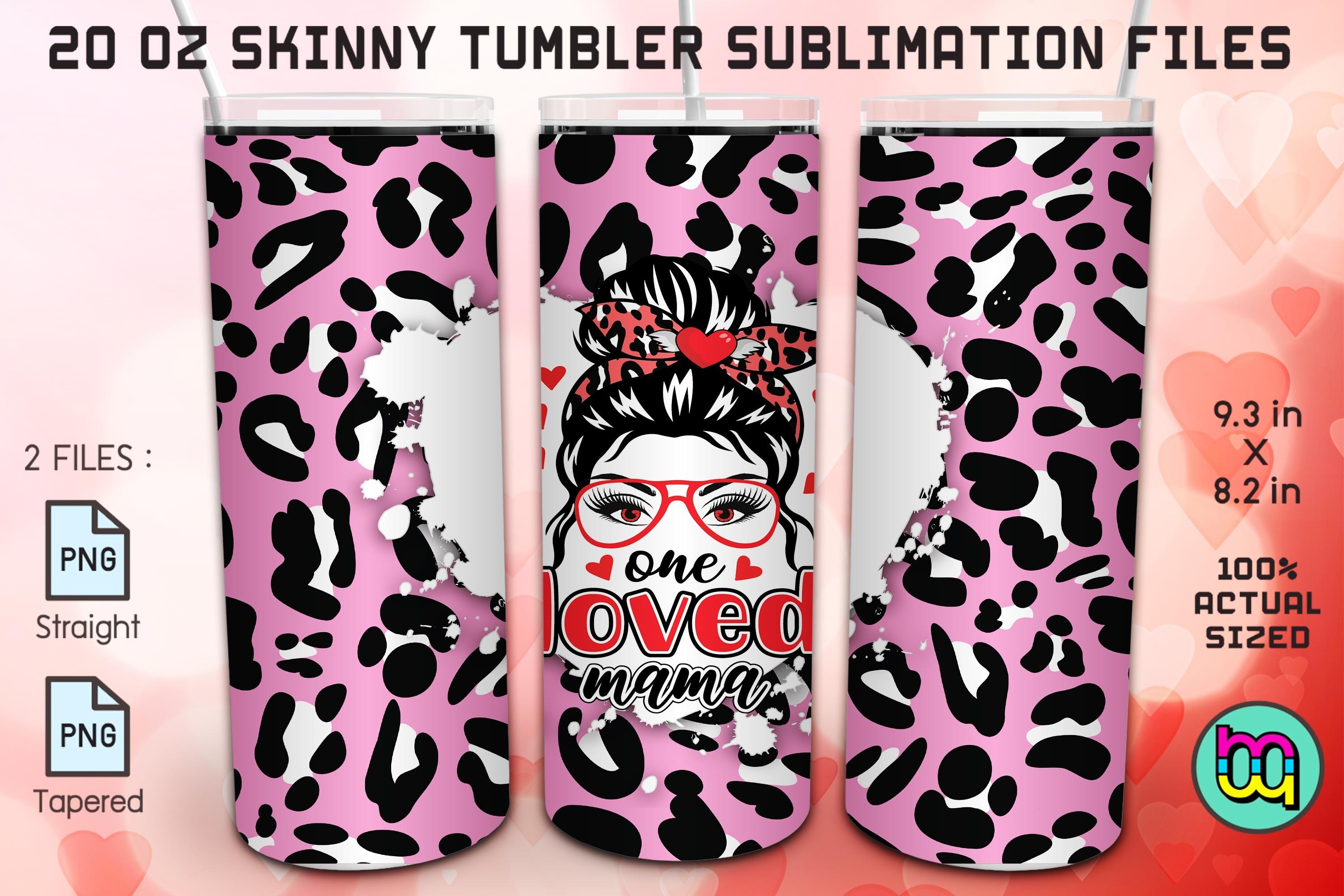 Valentine Leopard Skin Mama Life Tumbler