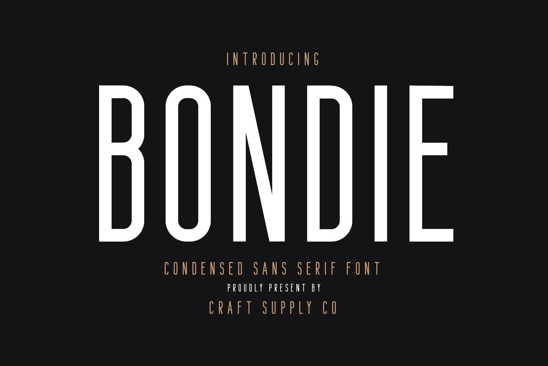Bondie Font