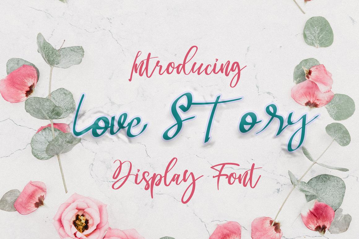 Love Story Font