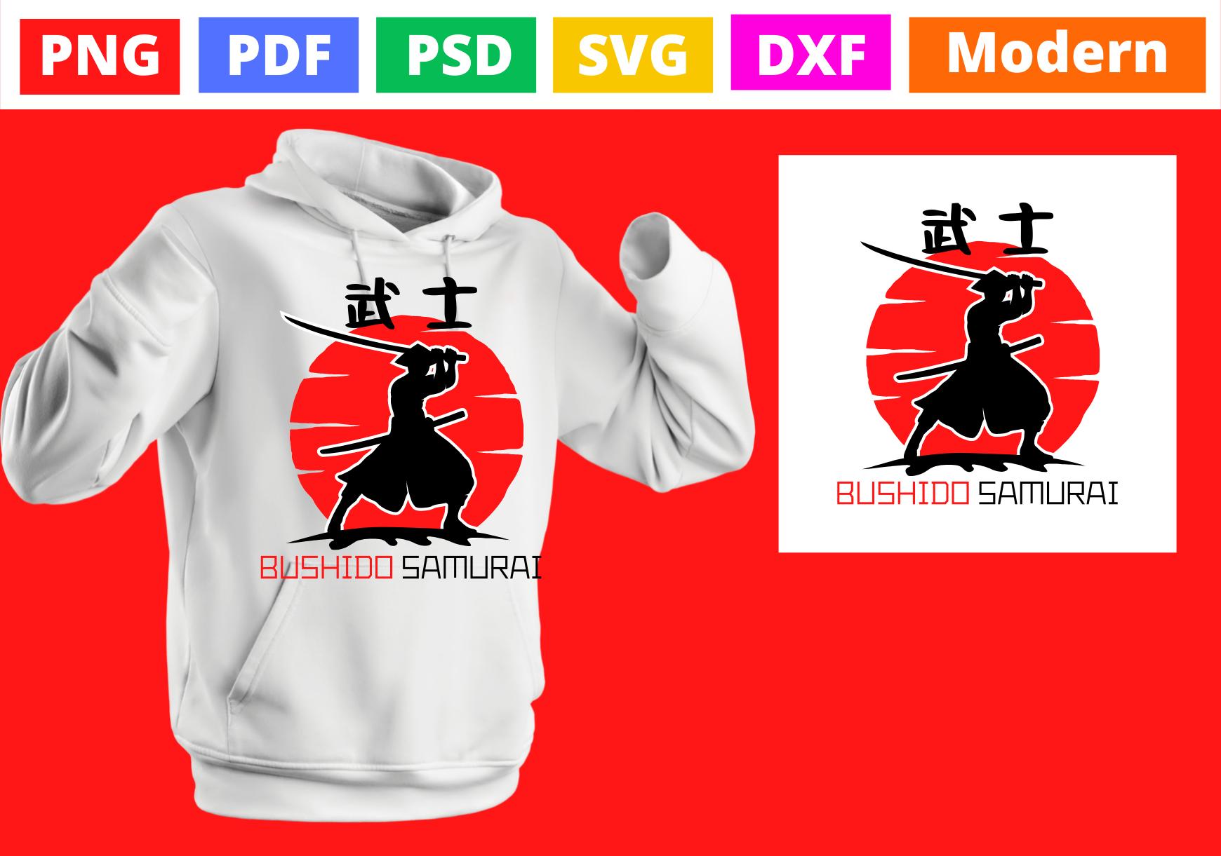 Samurai Design T-shirt