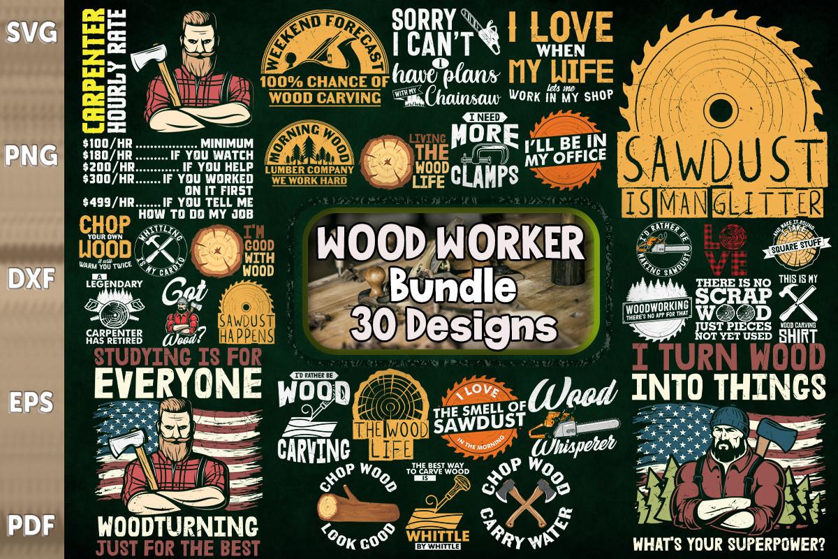 Woodworker Bundle-30 Designs-211230
