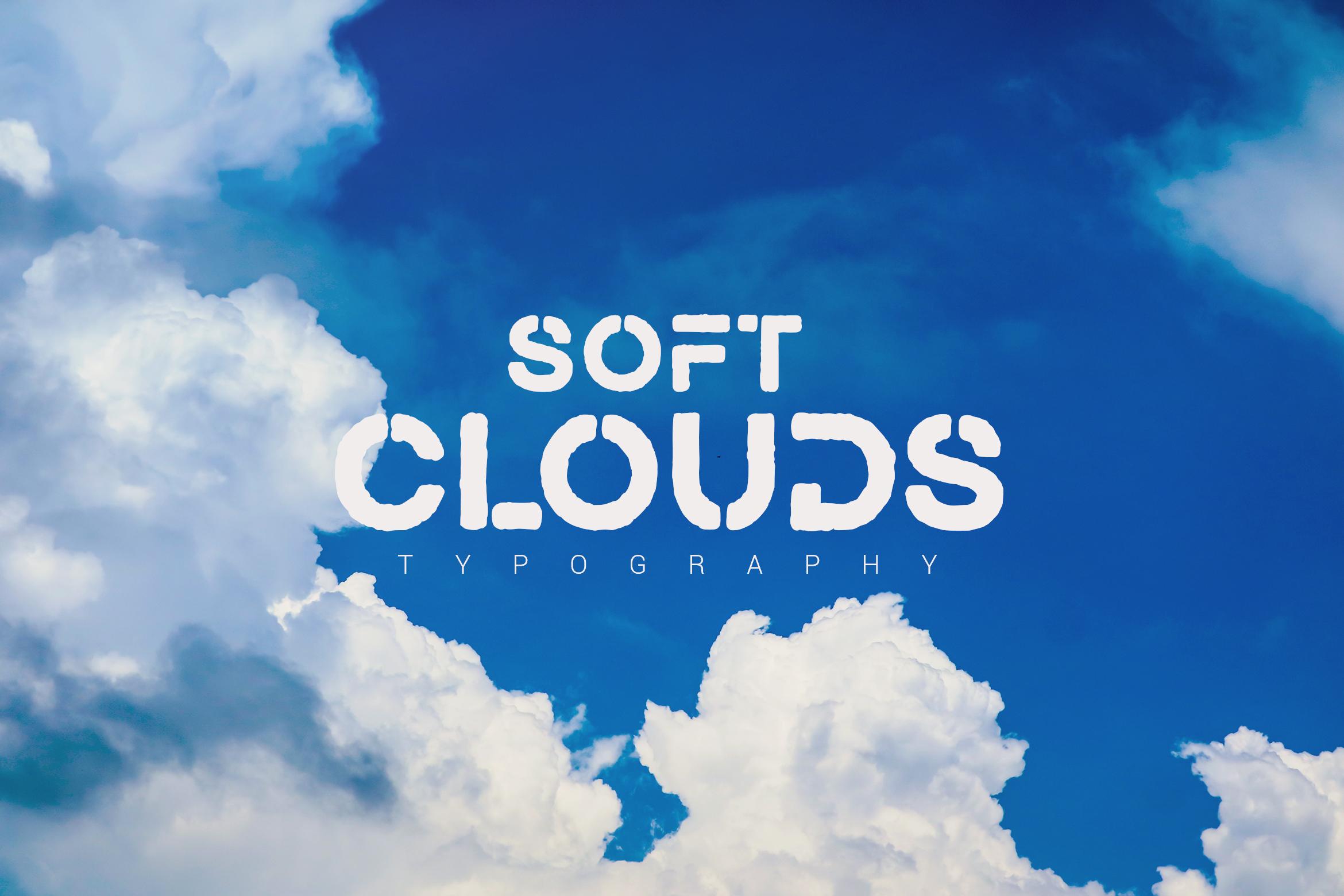 Soft Clouds Font