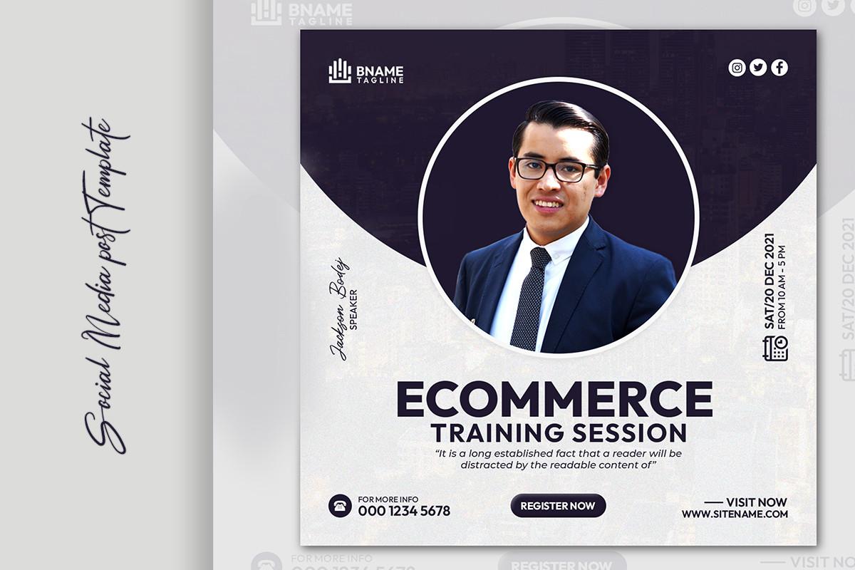 Ecommerce Training Social Media Post