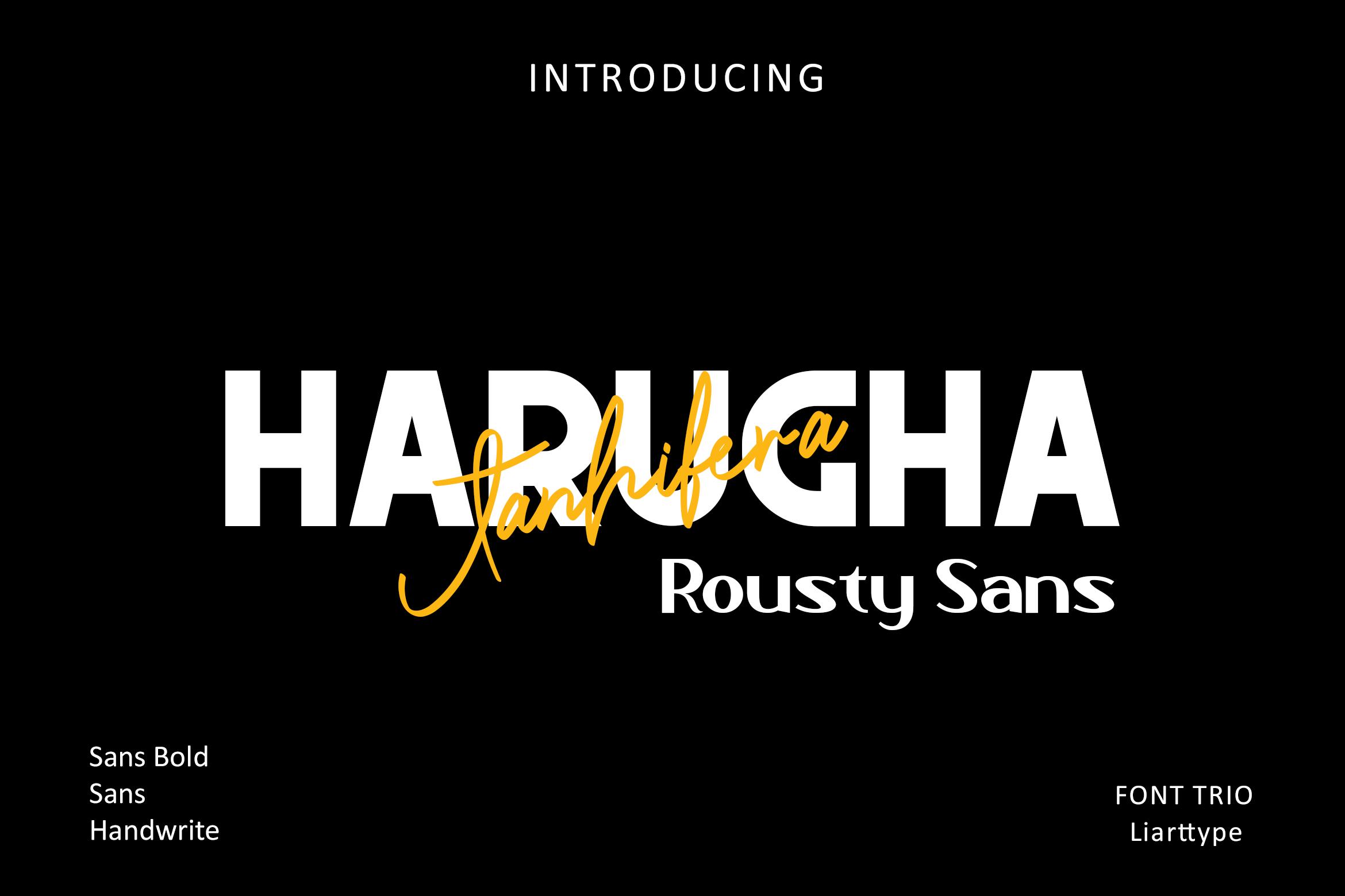 Harugha Jhanifera Font