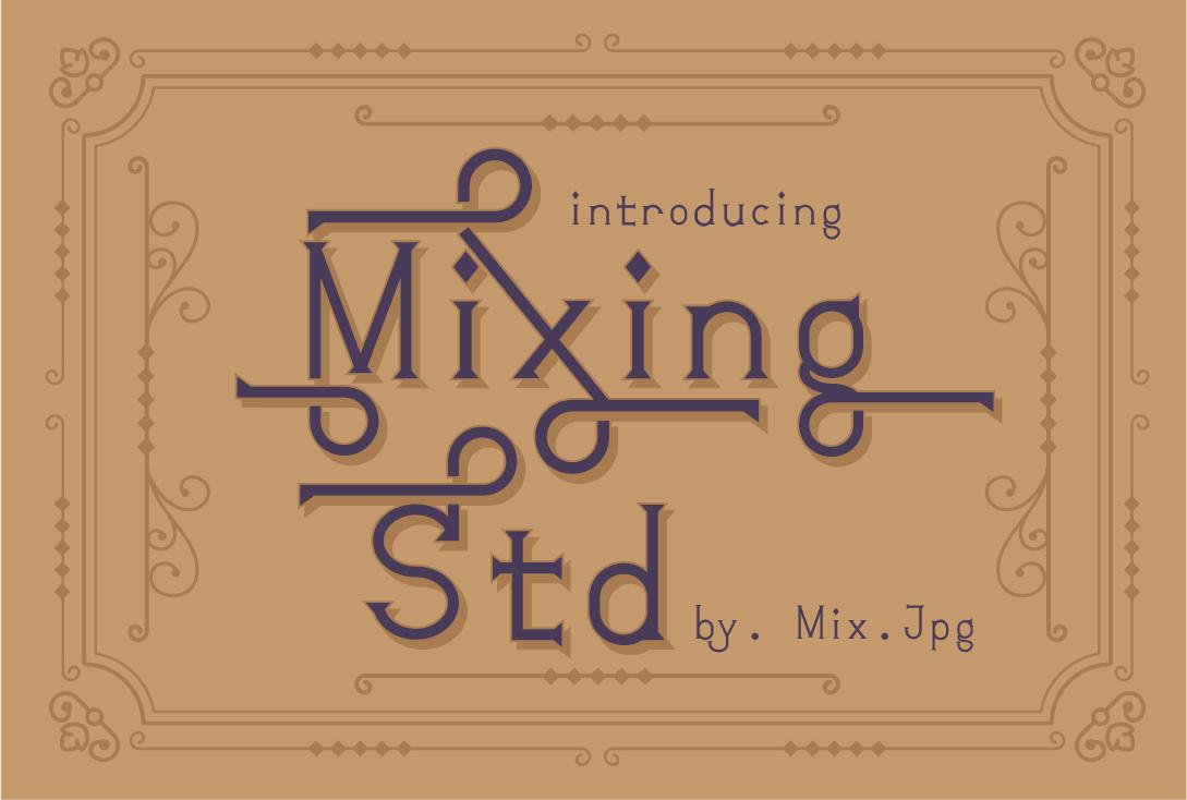 Mixink Std Font