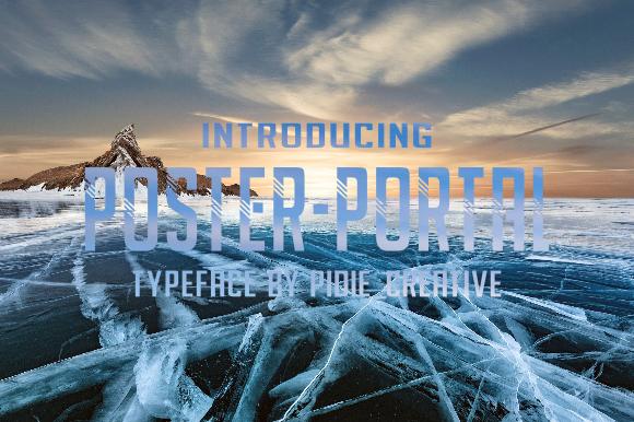 Poster-Portal Font