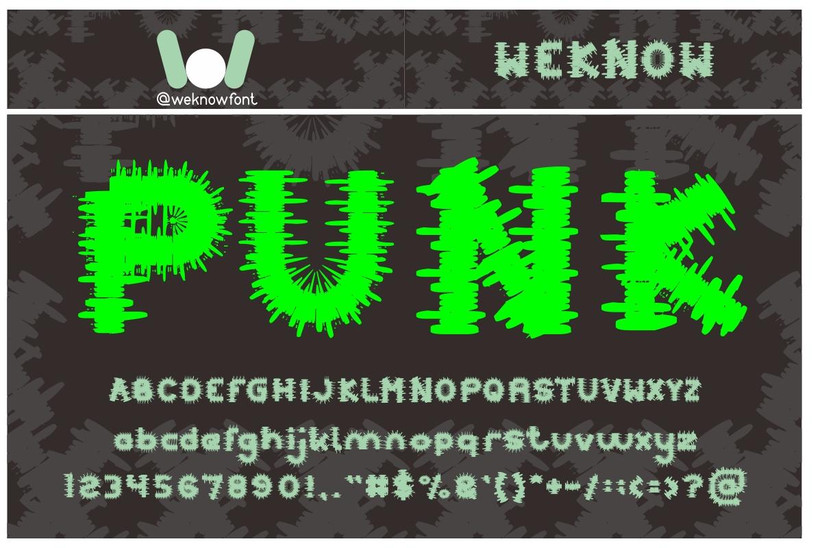Punk Font