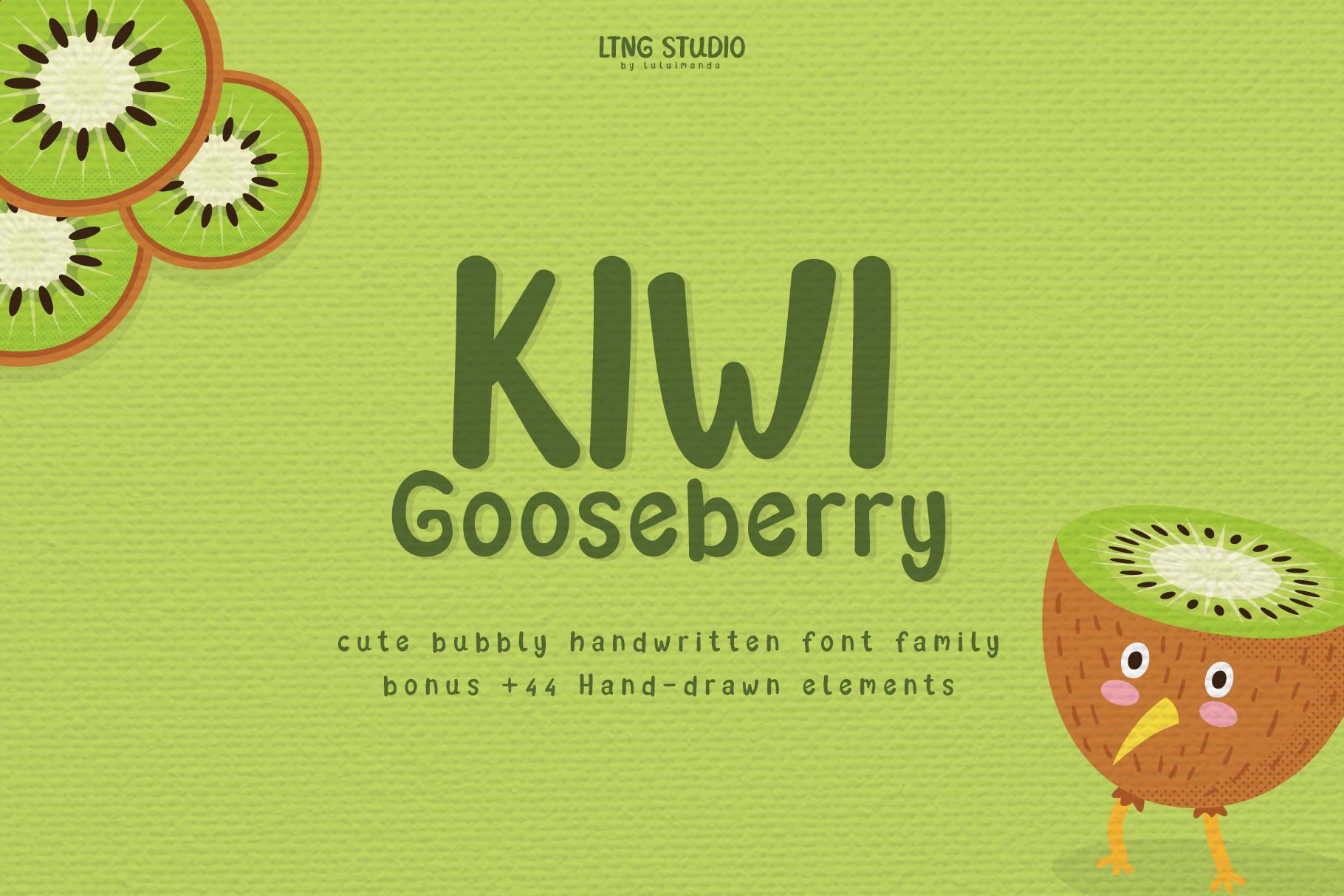 Kiwi Gooseberry Font