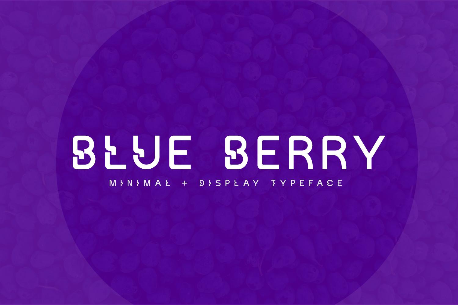 Blueberry Font