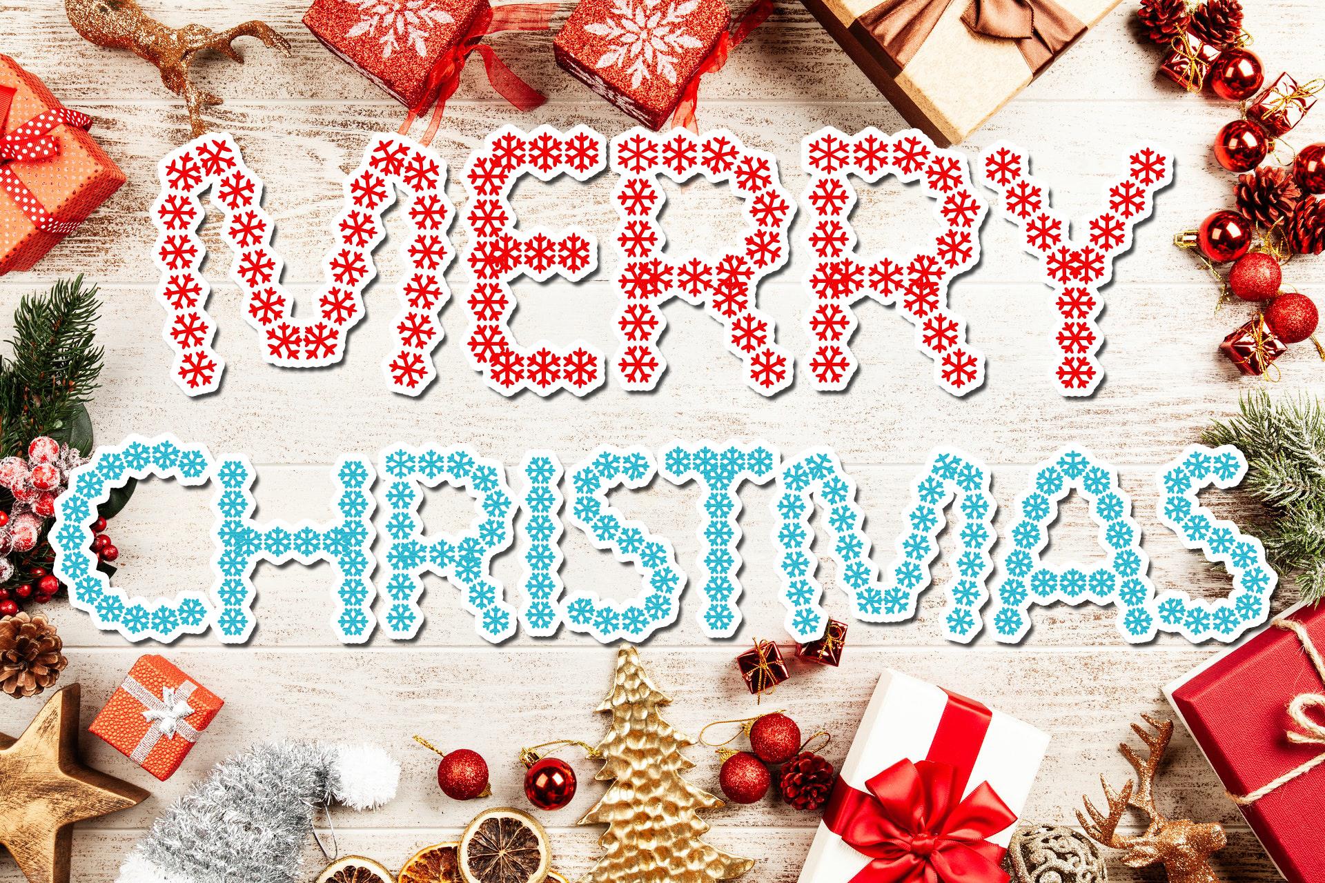 Merry Christmas Font