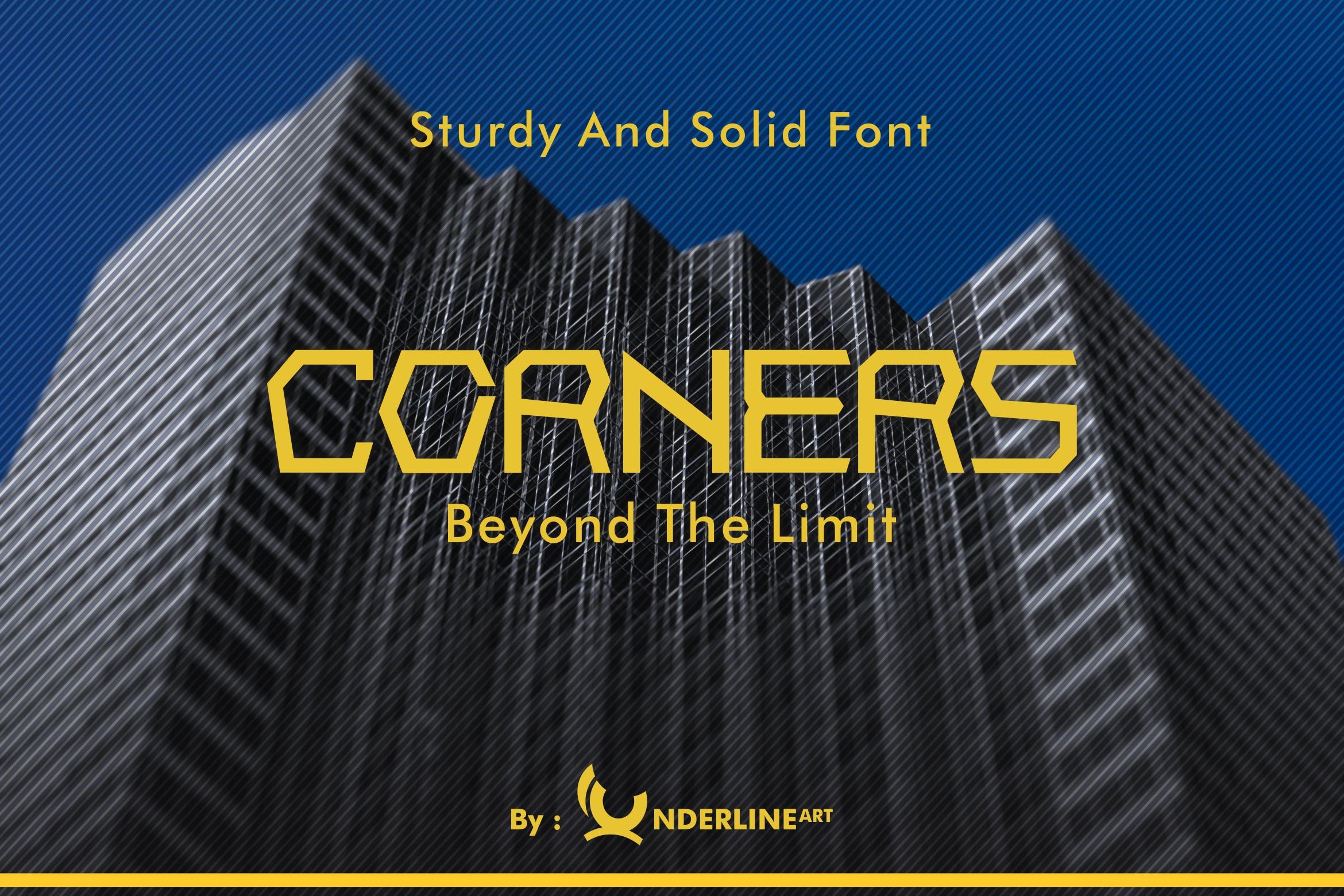 Corners Font