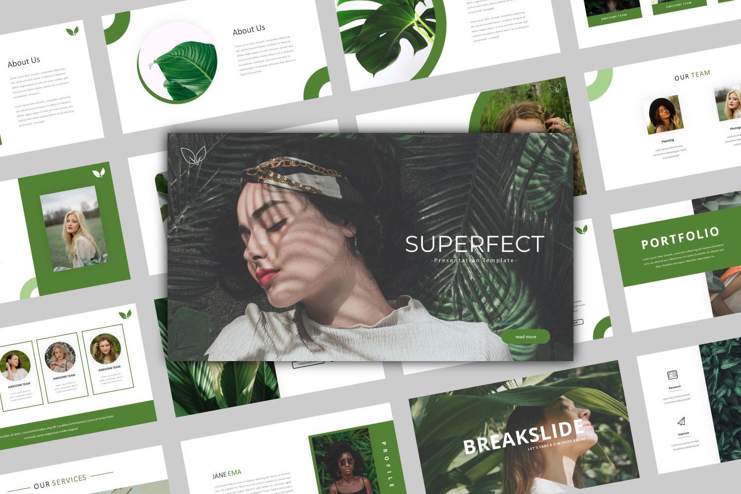 Superfect - Google Slides Template