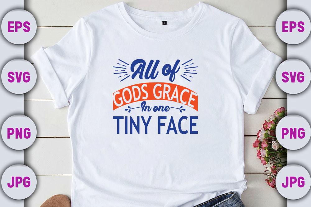 Baby Svg Design, All of God’s Grace in O