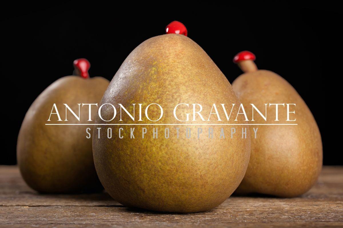 Three Pears with Sealing Wax