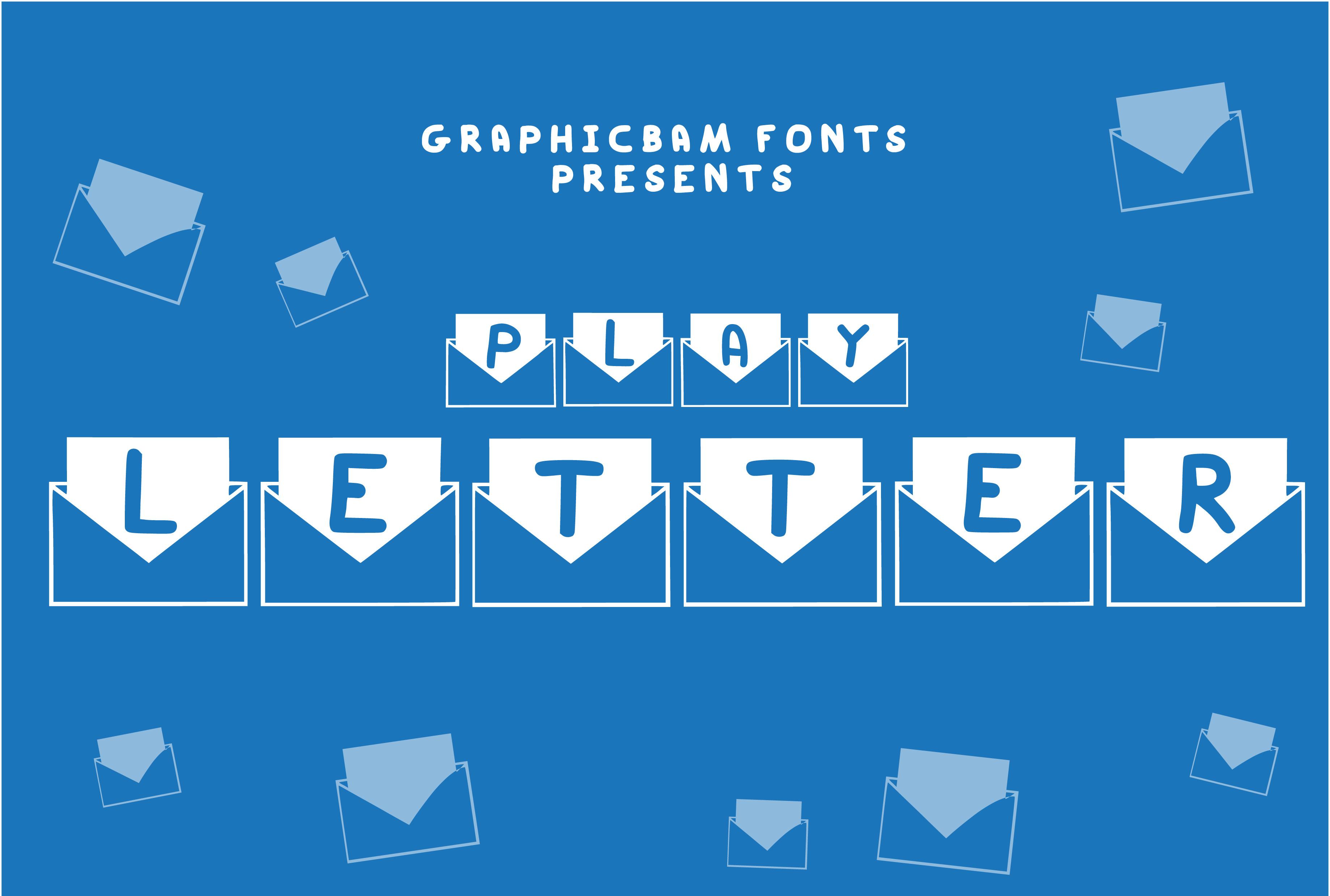 Play Letter Font