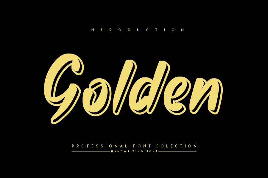Golden Font