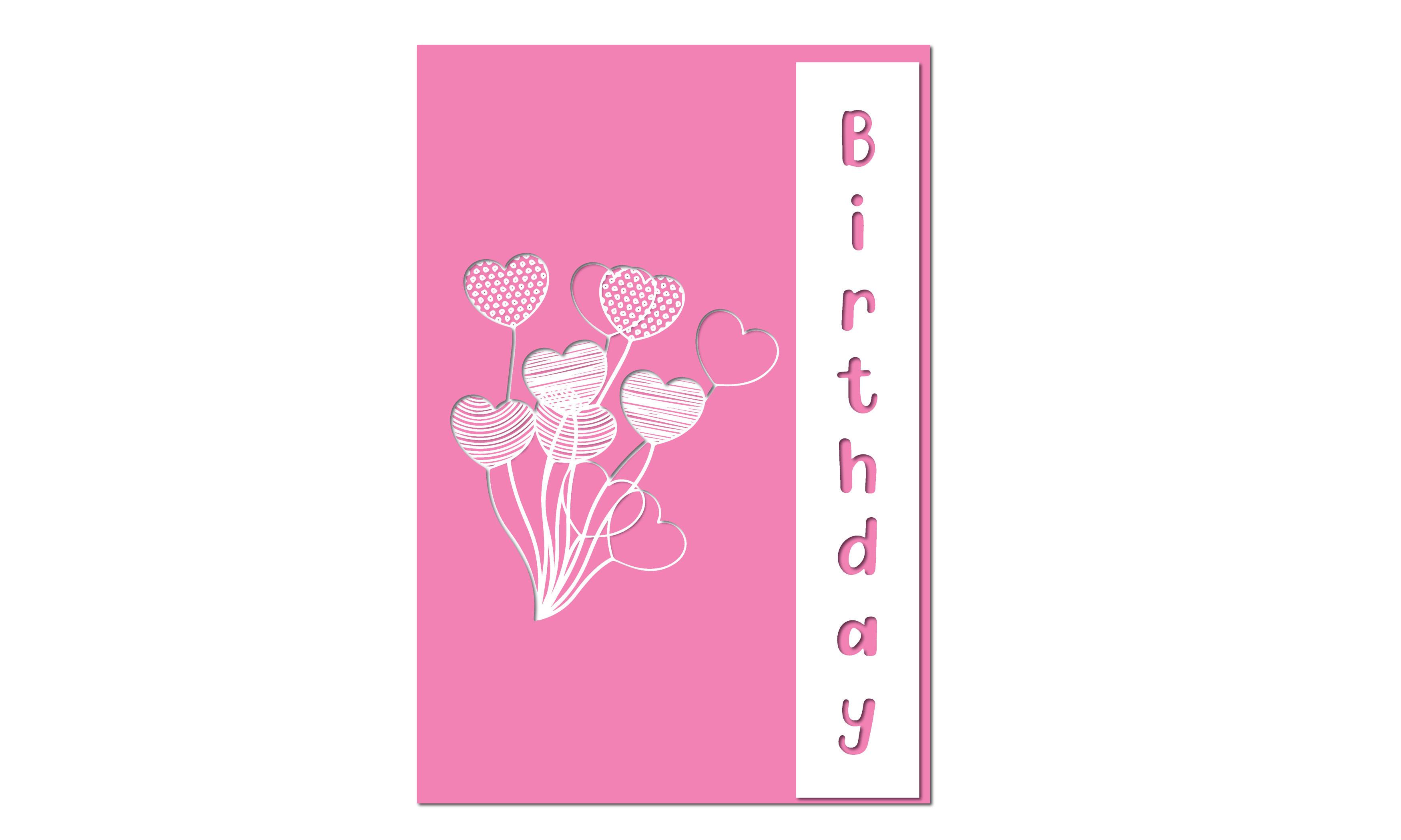 Birthday Card Svg