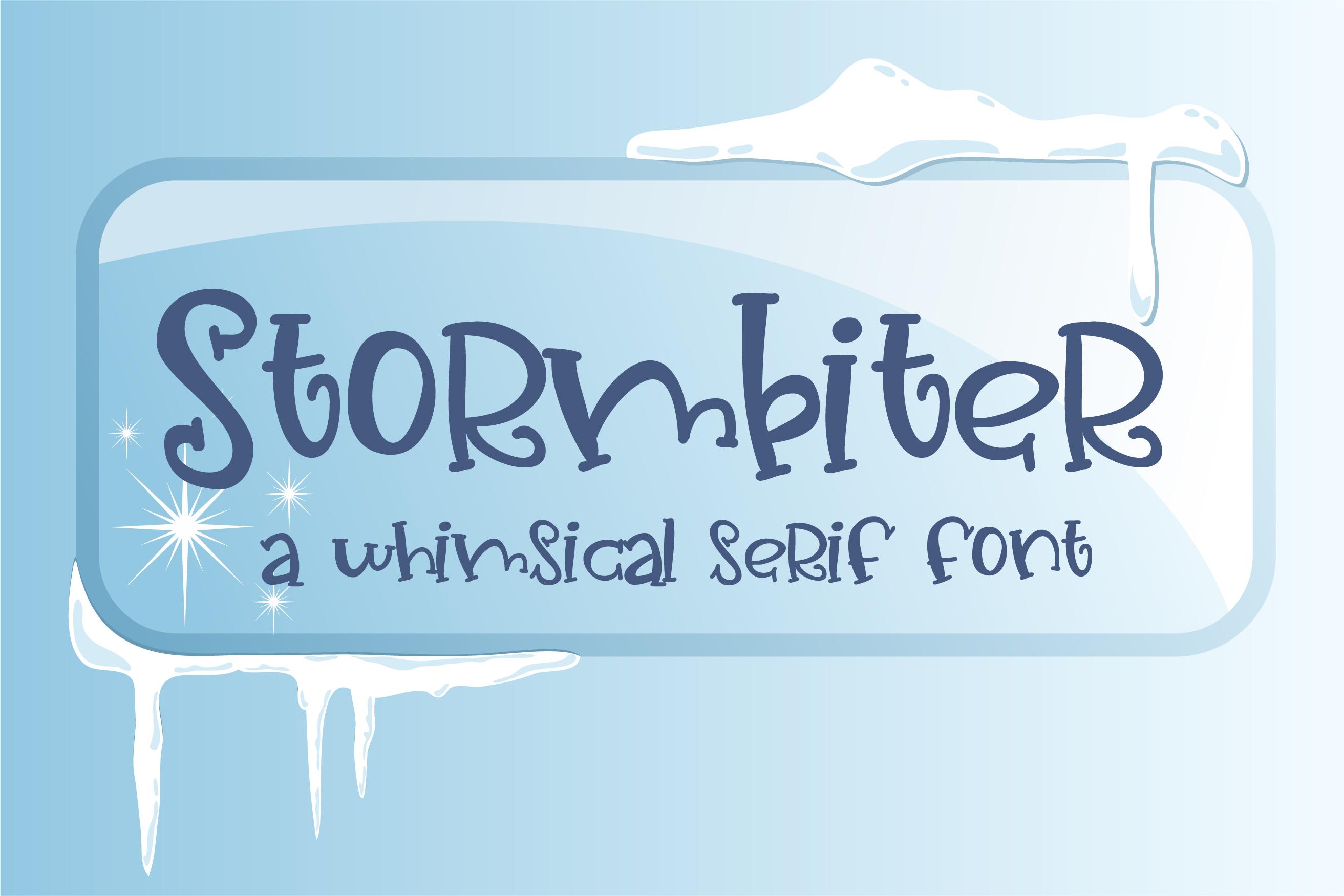 Stormbiter Font