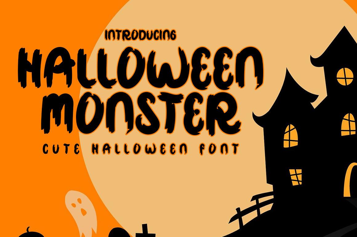 Halloween Monster Font