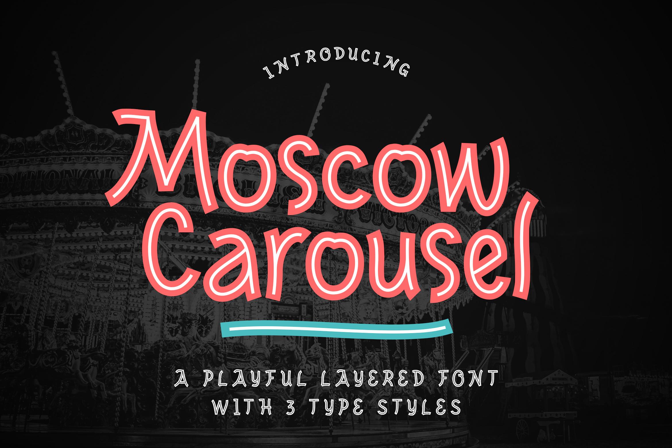 Moscow Carousel Font