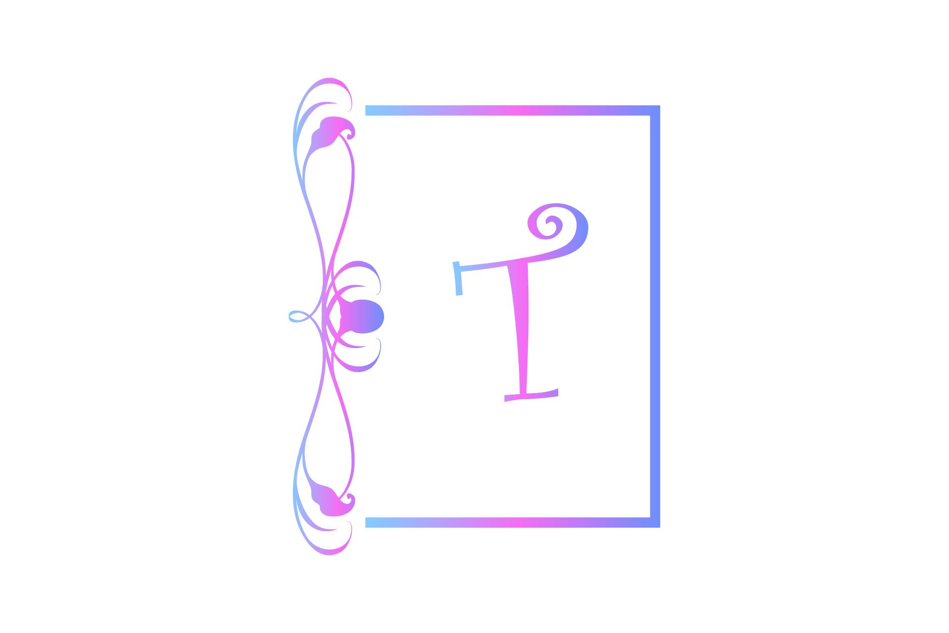 Monogram Floral Element
