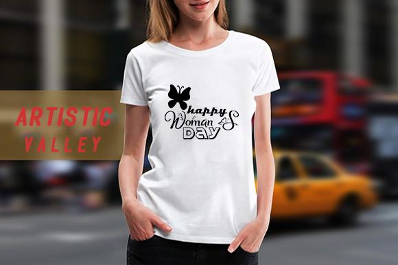 Woman's Day SVG Design, Happy Woman's Da