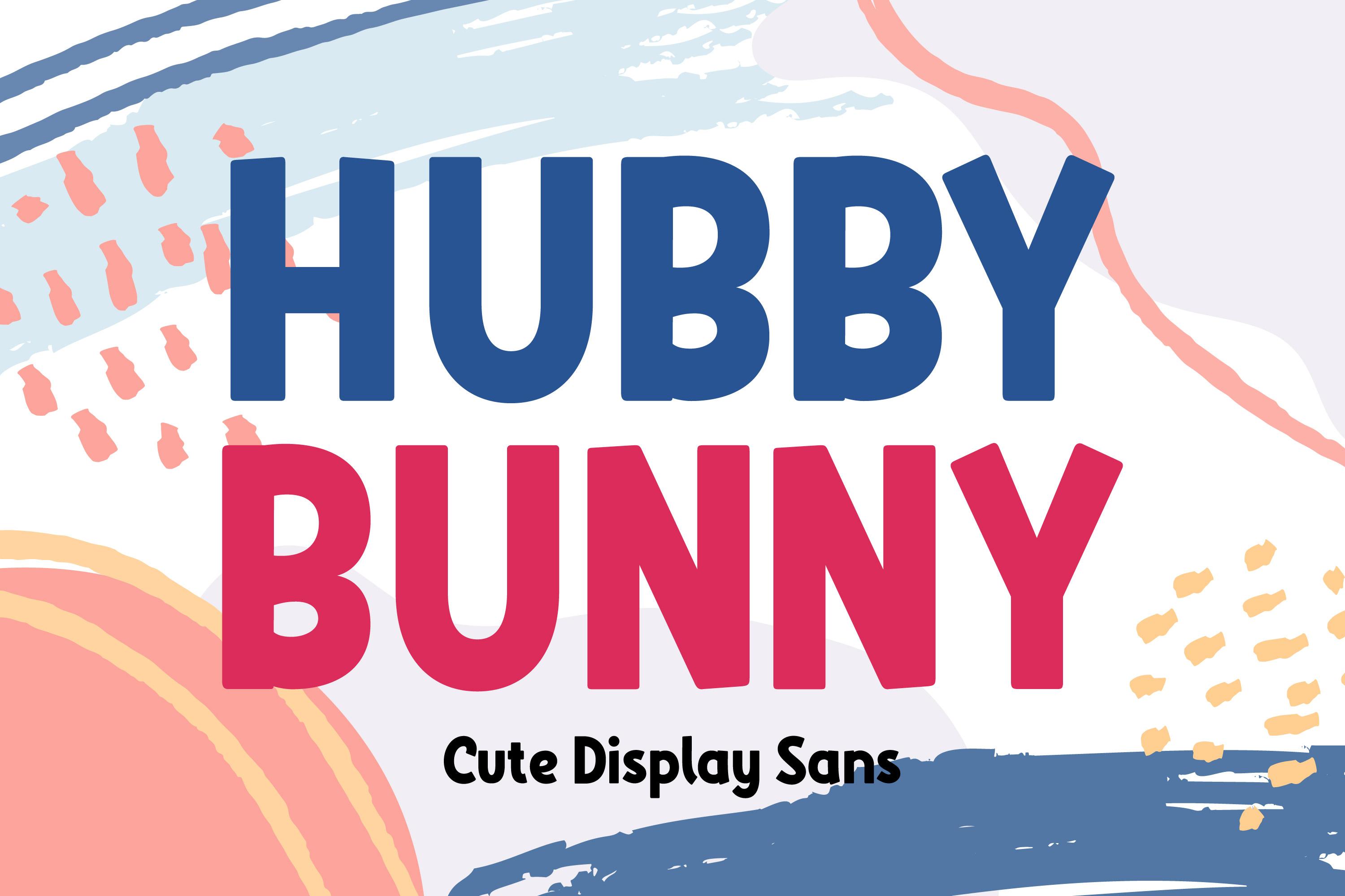 Hubby Bunny Font