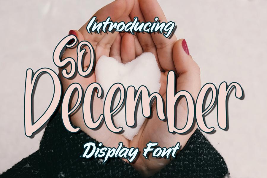 So December Font